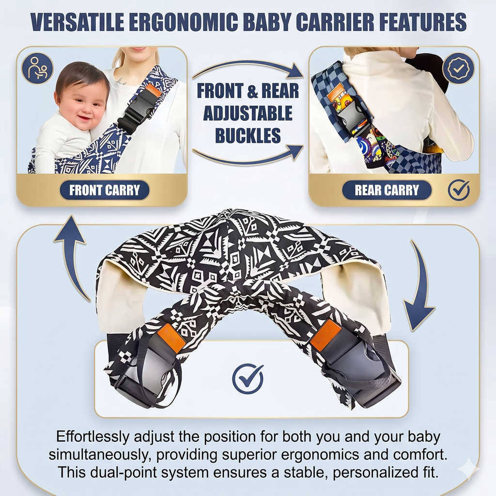 CozyCarry Alltags-Babytrage